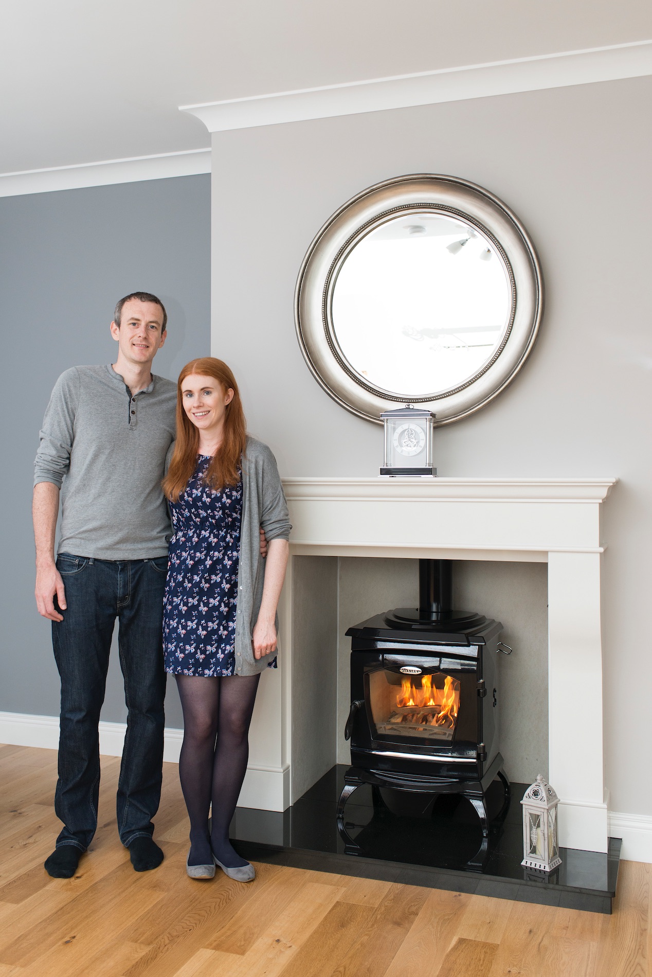  Alan and Lisa Kennedy and their Ardmore Stove